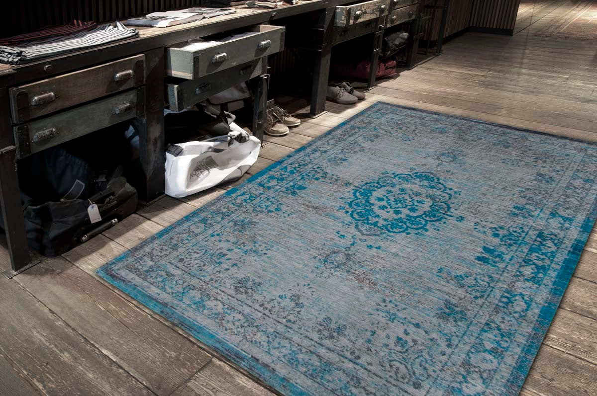 Fading World in Grey Turquoise (8255)