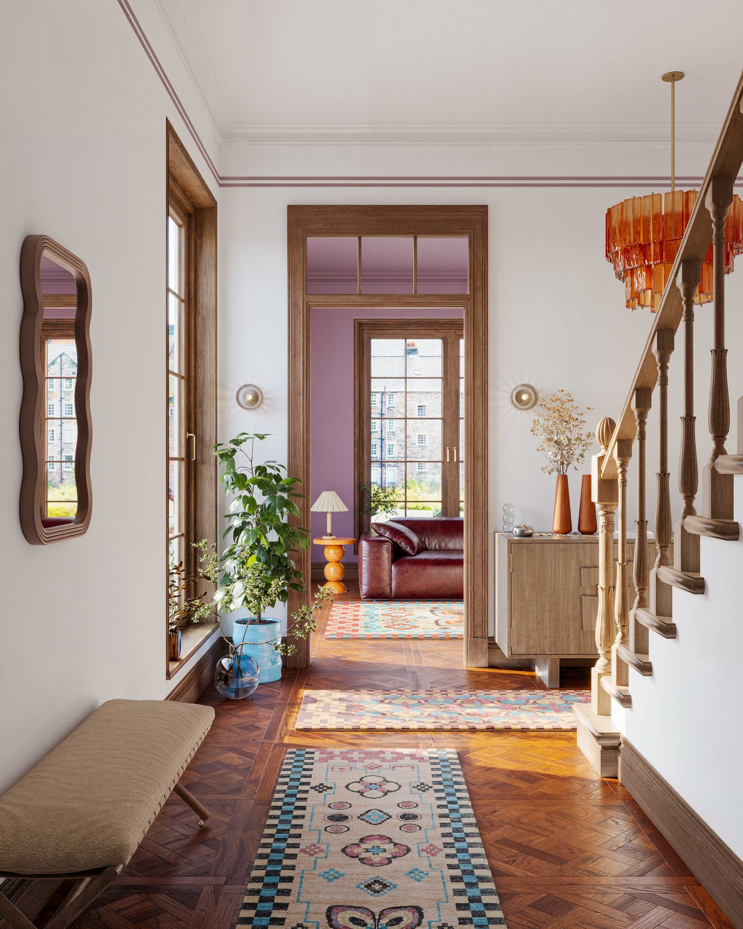 Cardoon Medallion Runner