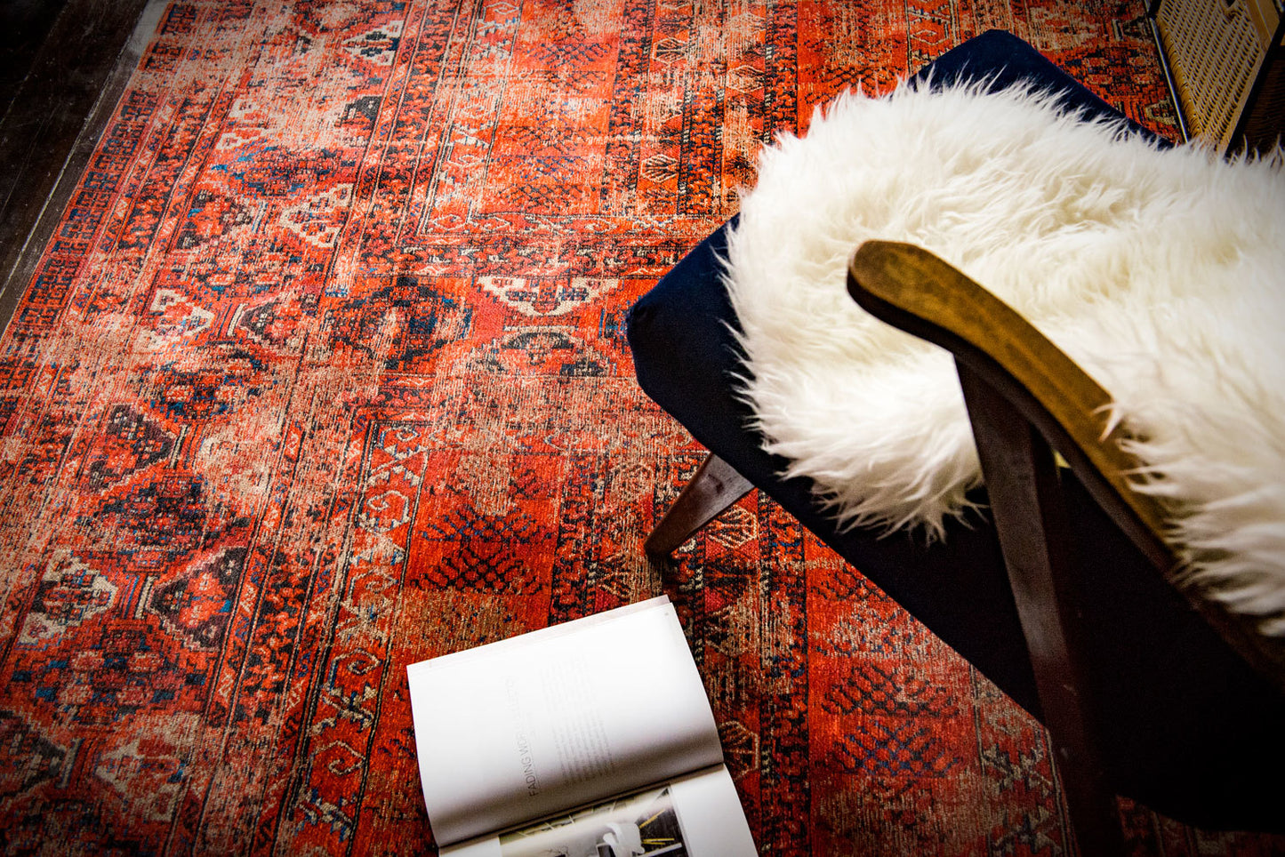 Antiquarian Antique Hadschlu - Red 8719