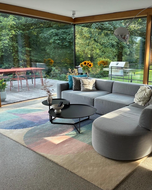 Custom Rug Design Brings Family Space to Life