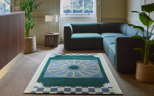 Arts & Crafts inspired rugs for the Paul Mellon Centre