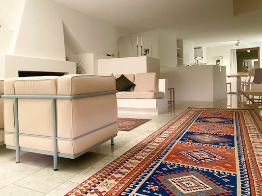 Vintage remake for beloved heritage rug selected by Rudolf Olgiati