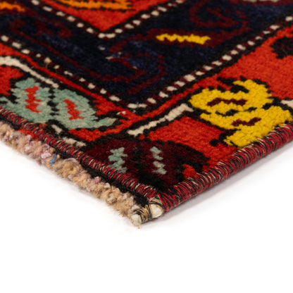 56277 Vintage Red Geo Floral