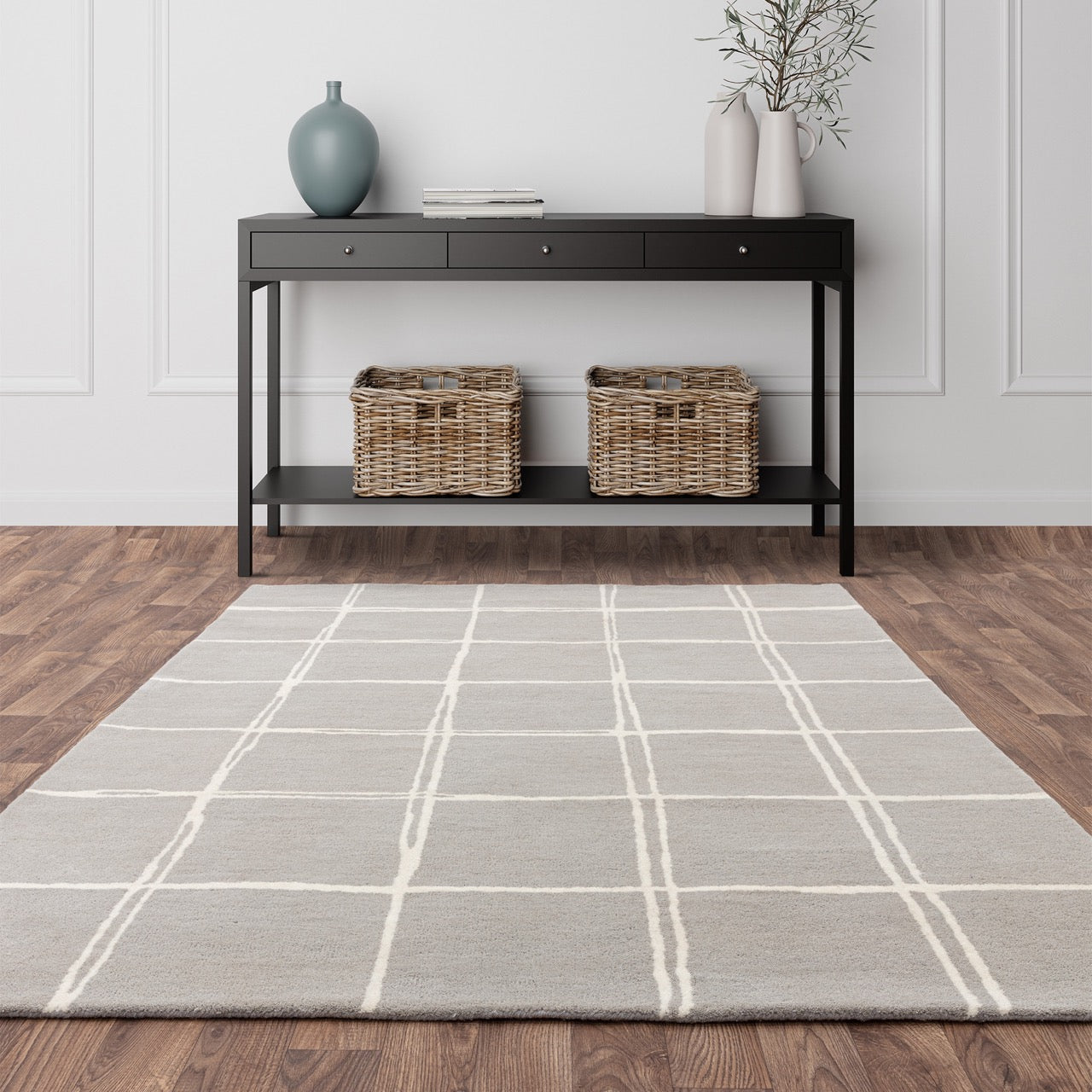 Aspen Grid Grey