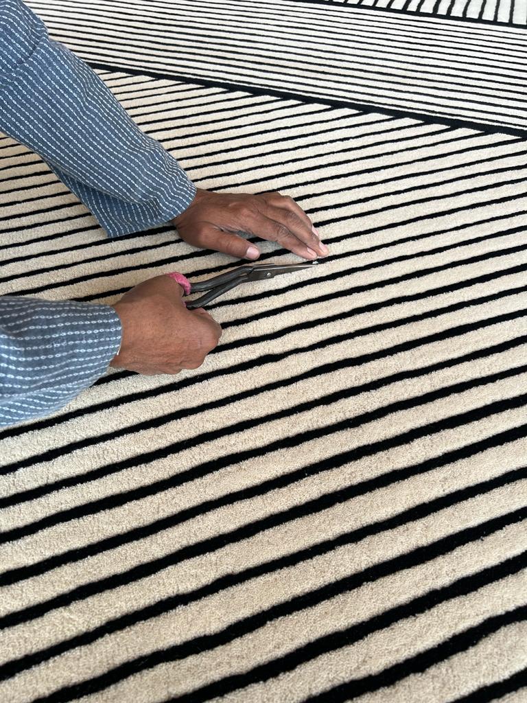 Casa Tufted Rug Production Handmade Process