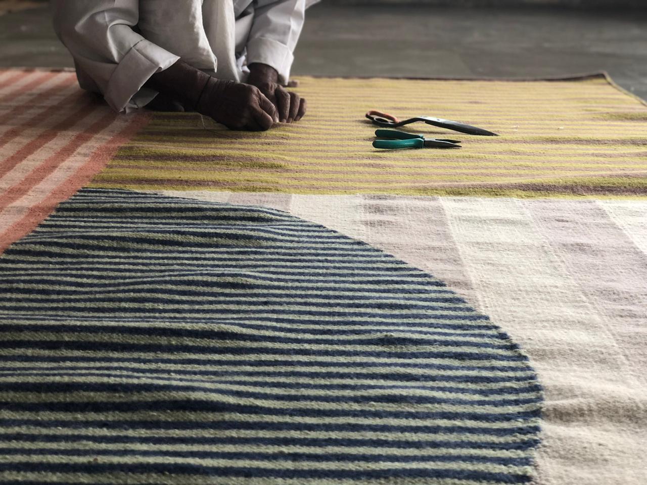 Rigg & Furrow 01 Hawthorn Flatweave