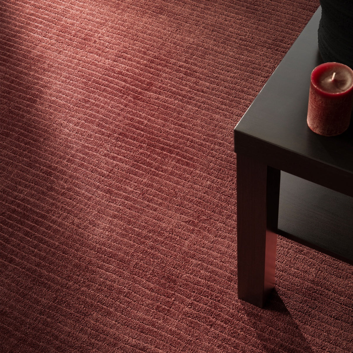 Respun in Maroon