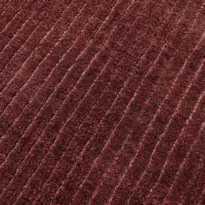 Respun in Maroon