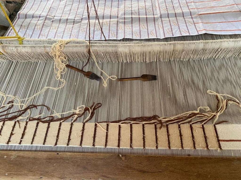 Rosemary Flatweave Rug Production Handmade Process