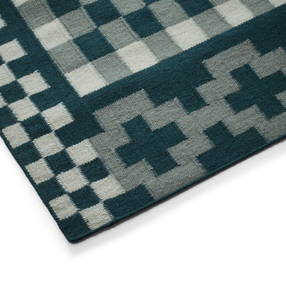 Lattice in Blue Tonal