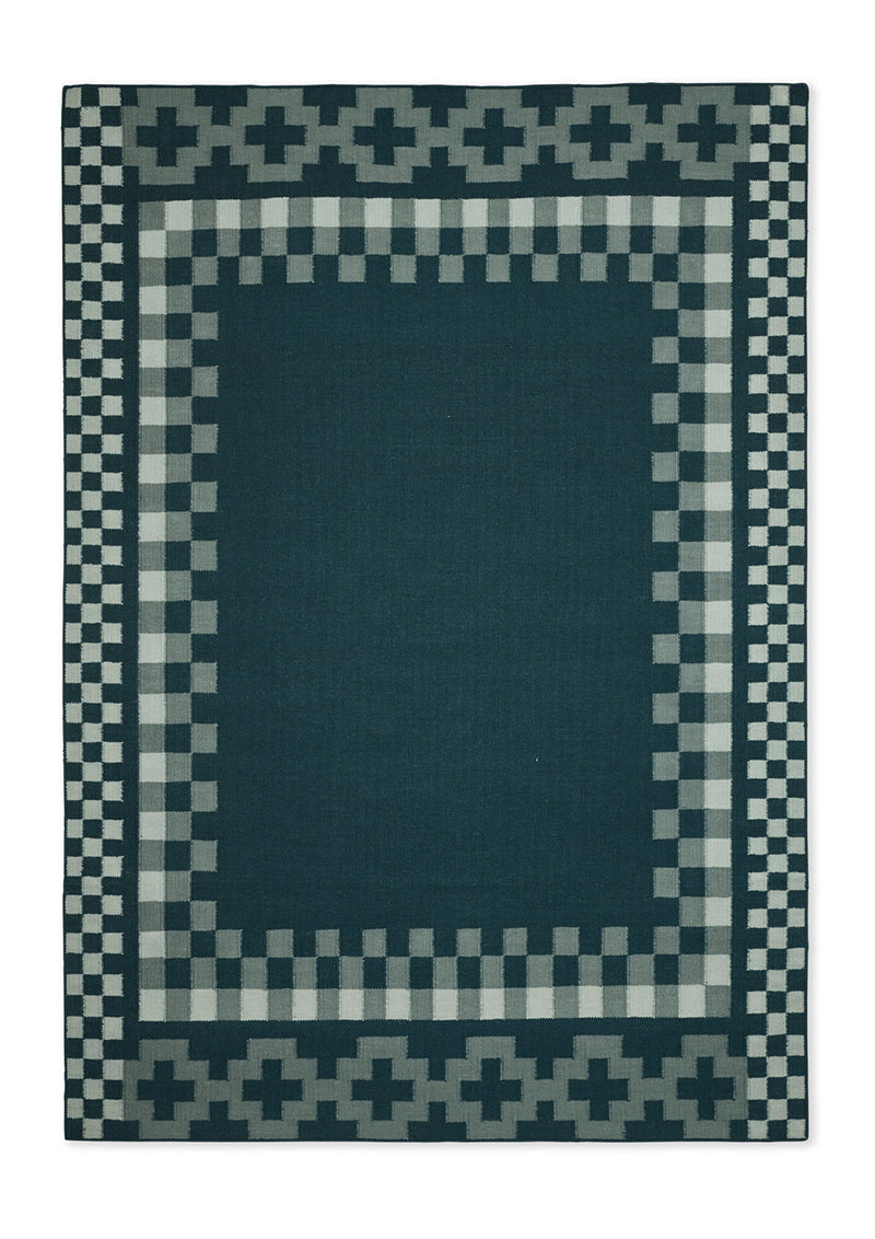 Lattice in Blue Tonal