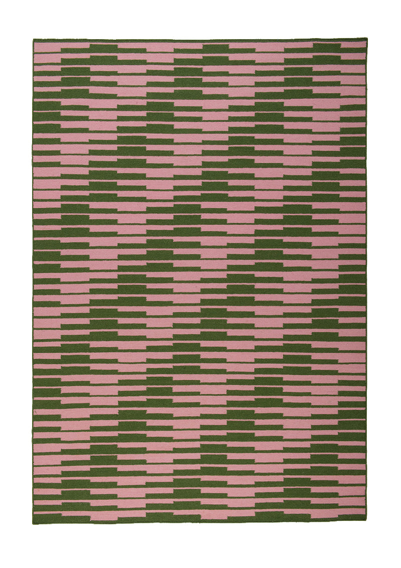 Solstice in Pink and Green