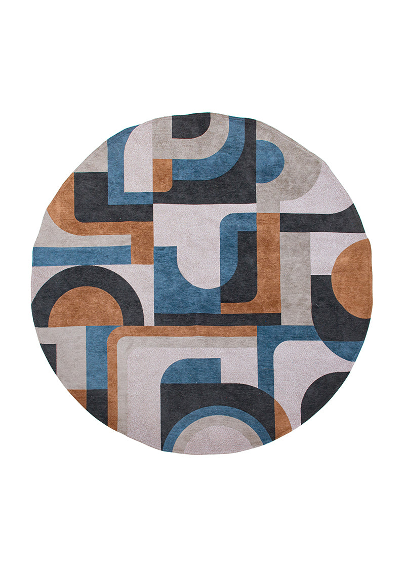 Nuance - Camel Blue Circular 9196