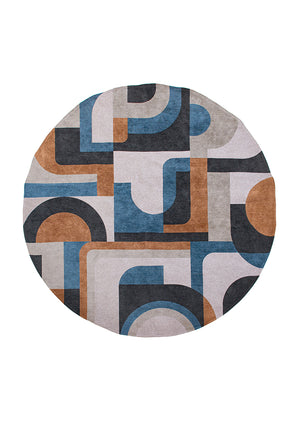 Nuance - Camel Blue Circular 9196