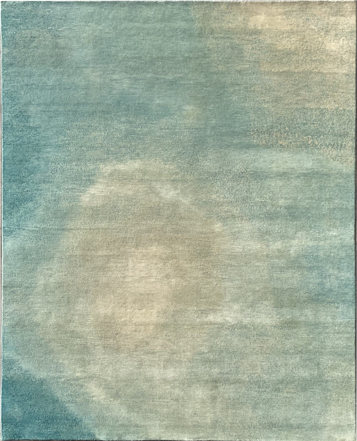 Mimosa is a contemporary Tibetan rug that is made up of blended wool.