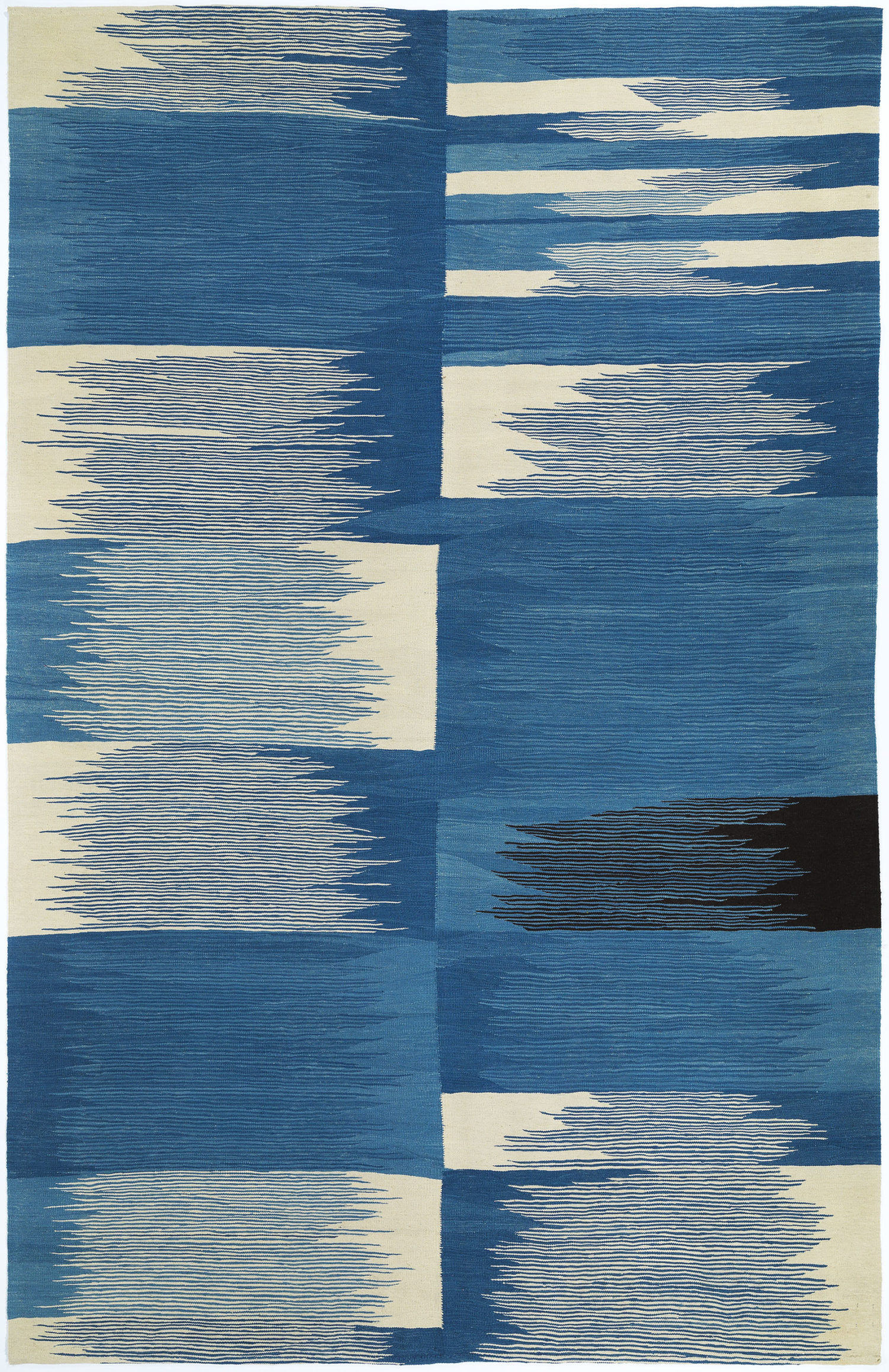 Dalga Kilims Collection - Blue Sinasos