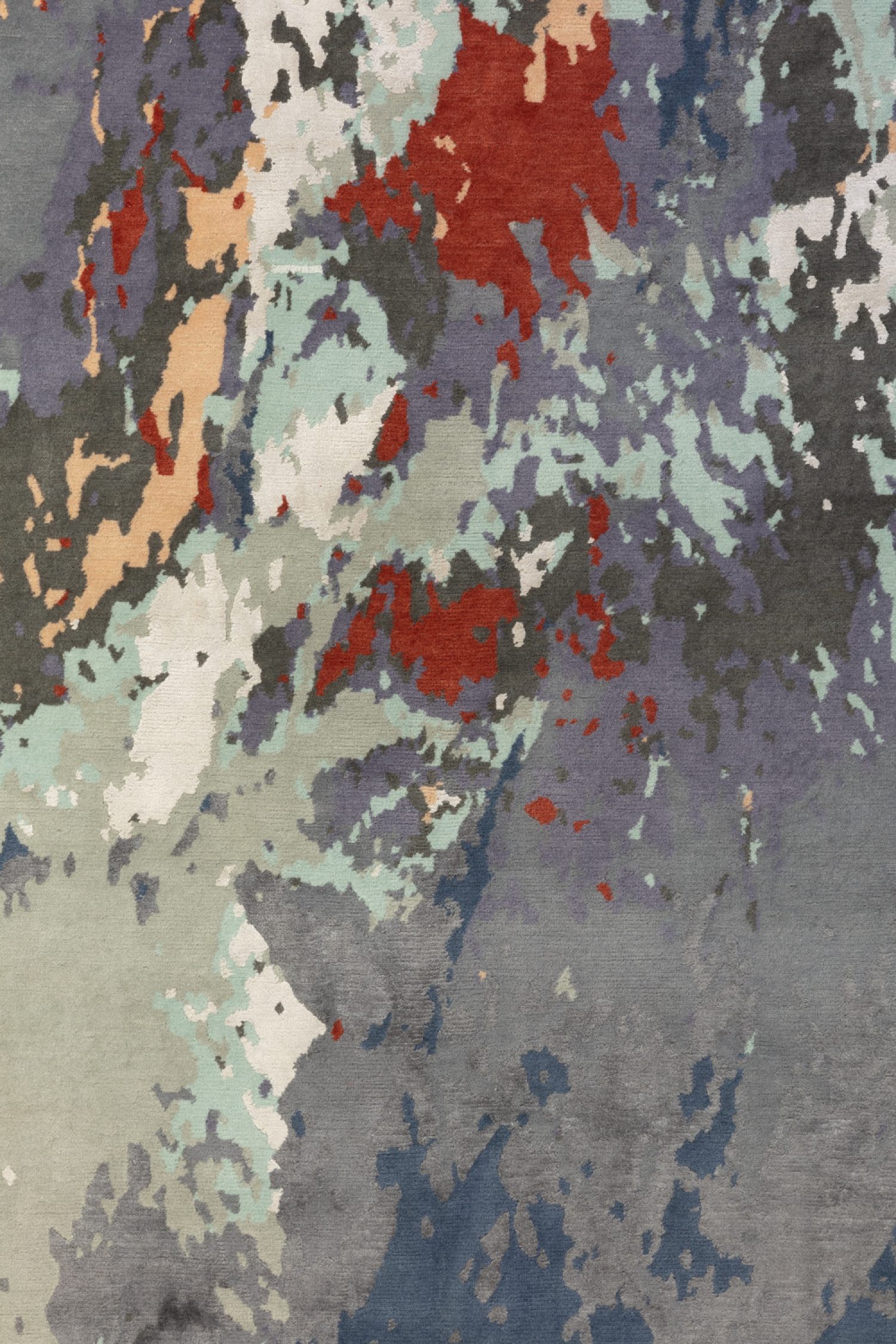 An abstract design with a painterly feel that's wonderfully expressive
