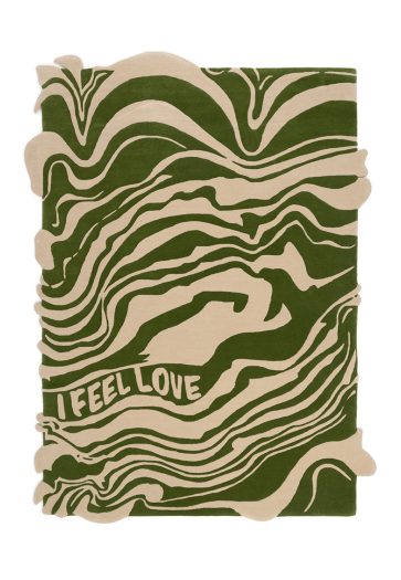I Feel Love in Green (Tufted) image